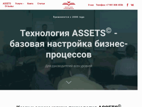Базовая настройка малого и среднего бизнеса по технологии ASSETS - www.assets-ru.ru