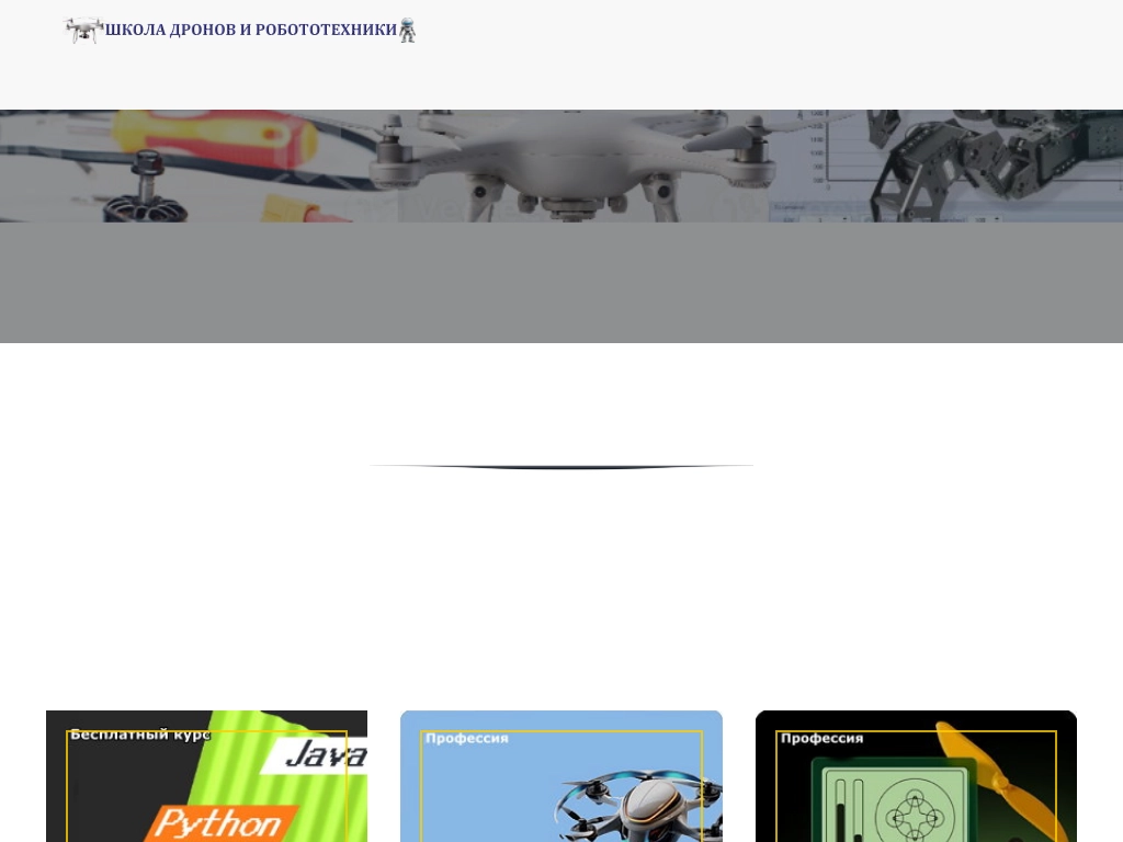 Школа дронов, робототехники, 3D-технологий