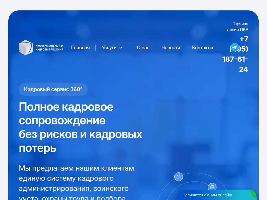 Профессиональные кадровые решения