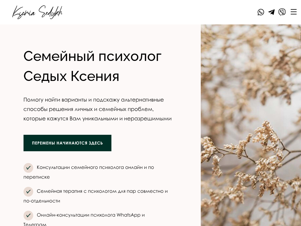 Семейный психолог-консультации и психологическая помощь онлайн