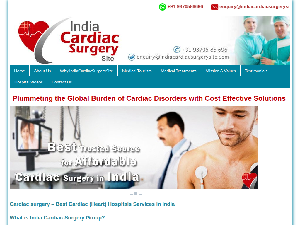 Доктор Т. С. Клер, кардиолог, клиника Fortis Escorts, Дели.