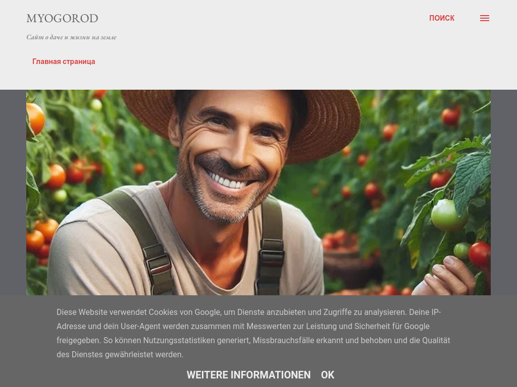 MyOgorod. com советы и отзывы Мой огород