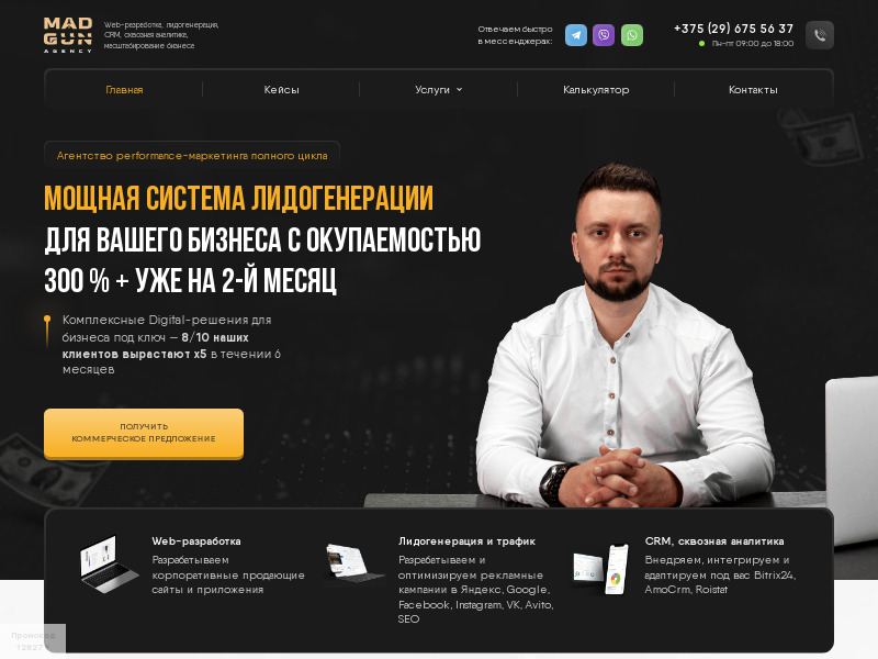 Комплексное продвижение сайтов под ключ