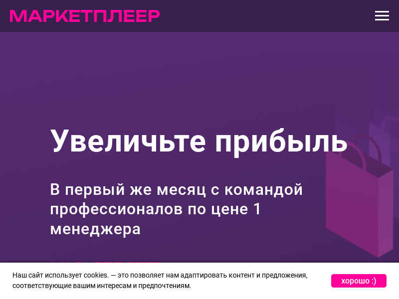 Маркетплеер - запуск, ведение и продвижение магазинов на Вайлдберриз