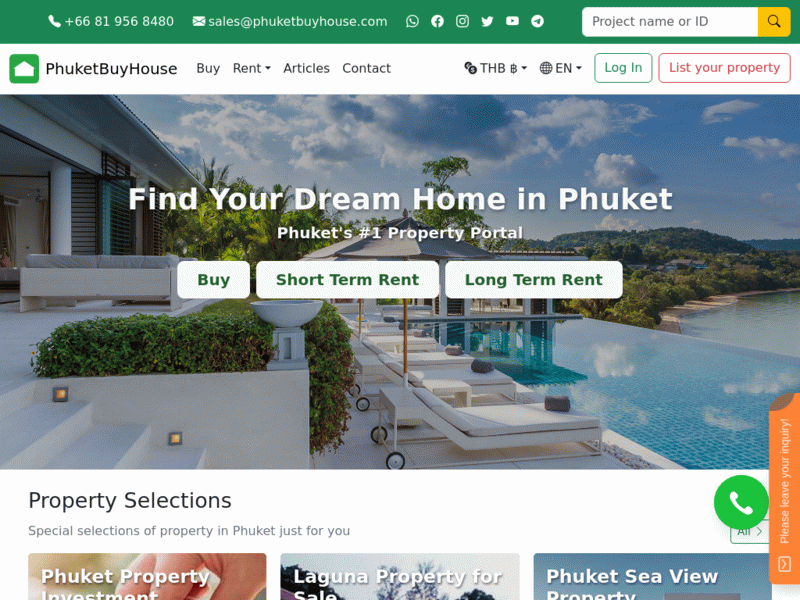 Phuket Buy House - Продажа недвижимости на Пхукете