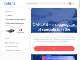 Carlab - агрегатор специалистов по подбору и доставке авто из США - carlab.org