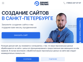 Разработка сайтов в Санкт-Петербурге на Wordpress. Цены на создание - denislyalin.ru