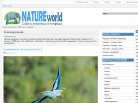 Животные и природа, рассказы и фотографии животных, интересные статьи - natureworld.ru