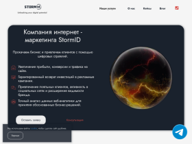 Заказать комплексный интернет-маркетинг: digital услуги StormID - stormid.ru